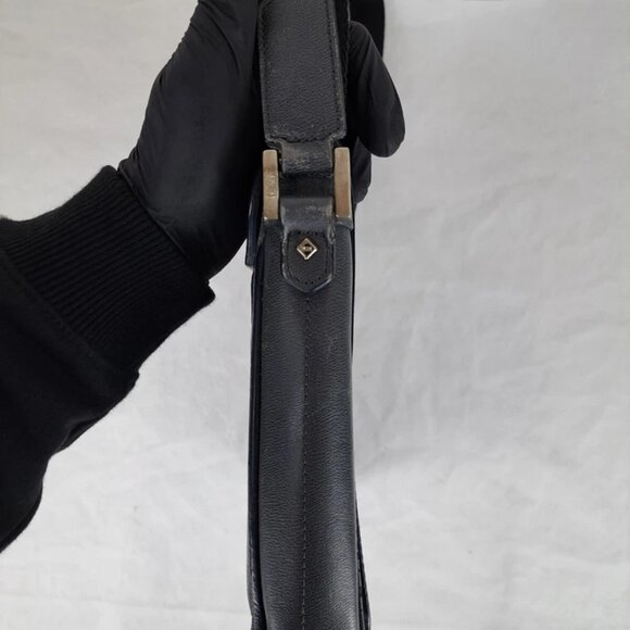 MCM Leather Gray Shoulder Bag | Laptop Bag up to 15" | Messenger Bag - Picture 7 of 12